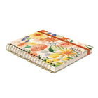 Orange Circle Studio Bold Blossoms Undated Tri-Tab Weekly/Monthly Planner - 9.67" x 7.48" - Assorted Colours - English-7