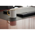 Desktex PVC Desk Pad - Black - 19" W x 24" L-4