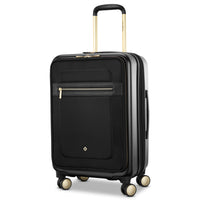 Samsonite Mobile Solutions 2 Spinner Carry On - Black-Dual Spinner wheels make it easy to navigate narrow airplane aisles as well as over a variety of surfaces