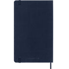 Moleskine Classic 18-Month 2026-2027 Weekly Planner - Hard Cover - 5" x 8.25" - Sapphire Blue - English-Useful tools: calendar, travel planning, ideas and goals, ruled pages for notes
