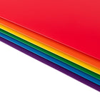 JAM Paper Legal Plastic 2 Pocket POP Folders - Durable School Folders - Assorted Primary Colours - 6 Pack-Our high quality two-pocket POP Folders are durable, made with smooth & stury plastic, and have a business card slot on the right side 