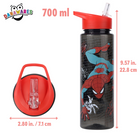Danawares Marvel Spider-Man Young Adult Sipper Bottle - 700 ml - 2 Pack-The 700ML capacity is perfect for staying hydrated throughout the day