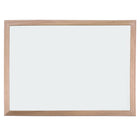 Flipside Crestline Wood Framed Magnetic Dry Erase Board - 24" x 36"-Smooth, scratch-resistant surfaces.
