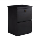 Koss 2-Drawer Vertical Filing Cabinet - Espresso-2 Drawer Vertical File, Espresso