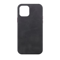 General Supply Goods + Co Vegan Leather Case for iPhone 12/12 Pro - Charcoal-Compatible with iPhone 12/12 Pro