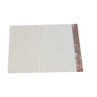 Belle Pak Poly Mailers - 12" x 15.5" - Opaque - 500 Pack-White/Grey Co-Extruded Polyethylene