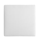 Modway Tahoe Outdoor Patio Powder-Coated Aluminum Ottoman - Grey/White-Assembly Required