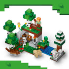 LEGO Minecraft First Night Adventure-Chop down trees to craft a shelter, then blow it up with the explosion function