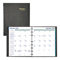 Blueline 2026 MiracleBind CoilPro 16-Month Monthly Refillable Planner - 9-1/4" x 7-1/4" - Black - Bilingual-16-Month: September 2025 to December 2026