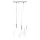 Zuo Hale Ceiling Lamp - Clear-Dimensions: 5.5" L x 21.7" W x 13.0" H