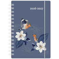 W.Maxwell 2026-27 Baro Daily Planner - 5.25" W x 8" H - Birds-August 2026 to July 2027