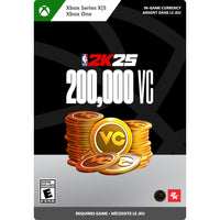 NBA 2K25: 200,000 VC for Xbox Series X [Digital Download]-Genre: Sports