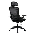 TygerClaw Ergonomic Mesh Executive Chair with Adjustable Arms and Headrest-Adjustable headrest moves up and down to provide the right support for your neck