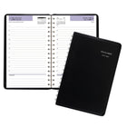 AT-A-GLANCE 2026-2027 Daily Academic Desk Appointment Book - 8" H x 4-7/8" W - Assorted Colours - Bilingual-Twin coil binding resists snagging and lays flat for ease of use