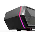 Edifier MG300 Bluetooth Gaming Tabletop Build-in Sound Card Speaker with RGB light effects - Black-Full control panel offers easy operation for volume control and other adjustments