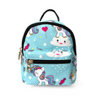 Nicci Kids Backpack with Unicorn Print - Light Blue-Adjustable backpack straps 