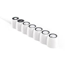 360 Electrical PowerCurve 2.4 5-Outlet Rotating Surge Strip with USB ports and 4-ft Cord - White-5 Rotating electrical outlets to fit large plugs