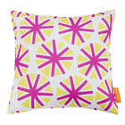 Modway Outdoor Patio Pillow Set - Starburst - Set of 2-Plush Polyester Fiber Filling