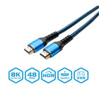 BlueDiamond Premium HDMI 8K Ultra HD Cable - 15ft-Future Proof: Ideal for next-generation gaming consoles, and upcoming AV devices with built-in HDMI 2.1 and 8K support.