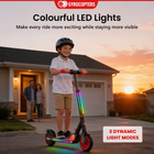 Gyrocopters Flash KidZ Electric Scooter for Kids - Speed 19 kmph - Range 11 km - LED Lights - Red-The Flash KidZ meets the gold standard of electrical safety, ensuring the battery and motor system are protected against hazards, giving parents the ultimate peace of mind