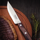 Tramontina Churrasco Steak Knife Set with Polywood Handles and Magnetic Wooden Case - 4 Piece Set-Wooden case
