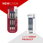uni-ball JETSTREAM Ballpoint Pens – 1.0mm – Blue – 3 Pack-1.0mm comfort grip pens have uni Super Ink that protects against water, fading and fraud
