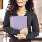 Cambridge 2026-27 Workstyle Focus Weekly/Monthly Planner - 11"x 9" - Purple - Bilingual-Interior double sided poly pocket