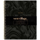 Mead 2027 West Village 12 Month Large Weekly/Monthly Hard Cover Planner - 11" H x 9" W - Bilingual-One month per two page spread has unruled daily blocks, a lined to-do section, a “simplicity tip” to help you plan and a tab for easy navigation
