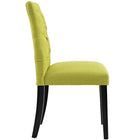 Modway Duchess Fabric Dining Chair - Wheatgrass - 2 Pack-Non-Marking Foot Caps