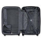 Roots Banff Medium Luggage - 24" - Blue-Split-case design with mesh lining and interior pocket