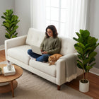 HOMCOM 4' Faux Fiddle Leaf Fig Tree - Green - 2 Pack-Colour: Green 