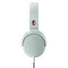 Skullcandy Riff On-Ear Wired Headphone - Grey-Compatible and Flat-Folding Design