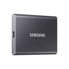 Samsung T7 2TB USB 3.2 Gen. 2 Portable Solid State Drive - Grey-Writes up to 1,000 MB/s