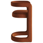 Modway Winslow Performance Velvet Counter Stool - Rust-Dense Foam Padding