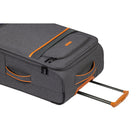 Champs Classic II 3-Piece Softside Luggage Set - Lightweight - Black-360 degree swivel wheels for ease of movement in all directions