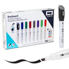 Quartet DryGuard Dry Erase Whiteboard Markers - Low Odour Ink - Chisel Tip - Assorted Colours - Magnetic Cap with Built-in Eraser - 192 Piece Set-Dryguard ink protection:Quartet markers are long-lasting. If left uncapped, DryGuard ink helps the marker recover when recapped for 24 hours