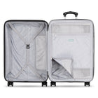 Travelpro Odyssey 28" Large Check-In Hardside Luggage - Spinner - Pale Green-Zippered divider panel and built-in accessory pocket keep contents neatly organized and secure