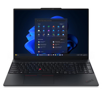 Lenovo ThinkPad E16 Gen 3 16" Laptop - AMD Ryzen 7 250 - 16 GB RAM - 512 GB SSD - Windows 11 Pro - Black-Display: 16" IPS (1920 x 1200), 60 Hz