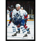 Doug Gilmour Maple Leafs Action - Framed Canvas - 22" x 31"-Premium canvas print with gallery-wrapped edges