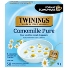 Twinings Pure Camomile Herbal Tea Bags - 50 Pack-Naturally caffeine free herbal tea that can be enjoyed any time of day