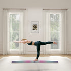 Soozier 7 ft Folding Gymnastics Balance Beam with Non-Slip Bottom-100% EVA foam core for a lightweight, comfortable experience 