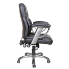 TygerClaw High Back Bonded Leather Executive Chair, (TYFC2314)-Multi-function adjustment for seat height, tilt recline, back angle and back height