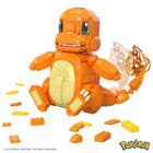 MEGA Pokemon Jumbo Charmander Building Toy Kit - 750 Pieces-Charmander comes with poseable arms, legs and tail, an opening mouth, and can be positioned in several different ways