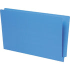 Pendaflex Reinforced Blue End-Tab File Folders - Legal Size - 50/Box-Assign separate colours to different categories within your shelf system