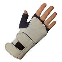 Impacto 703-10 Fingerless Impact Glove W/wrist Support, Medium-Anti-impact and anti-vibration glove with wrist support