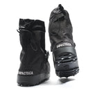 Impacto Bigfoot Full Boot Overshoe Ice Traction - Large - Men 9-10.5/Women 11-12.5 - Black - 1 Pair-Cleats on the heel and forefoot which maintains traction through your natural stride