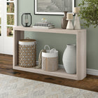Hudson&Canal Kellan 52"W Console Table - Alder White-Clean with a soft, dry cloth and no harsh chemicals or abrasive cleaning materials