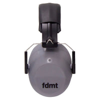 FDMT Earmuffs - Grey-They attenuate loud and harmful noise, without excluding other ambient sounds