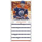 DateWorks 2026 16-Month Mini Wall Calendar - 7" x 7" - NHL Superstars - Bilingual-September 2025 - December 2026