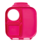b.box Mini Lunchbox - Strawberry Shake-Carry handle and easy-open grip clip encourage independence